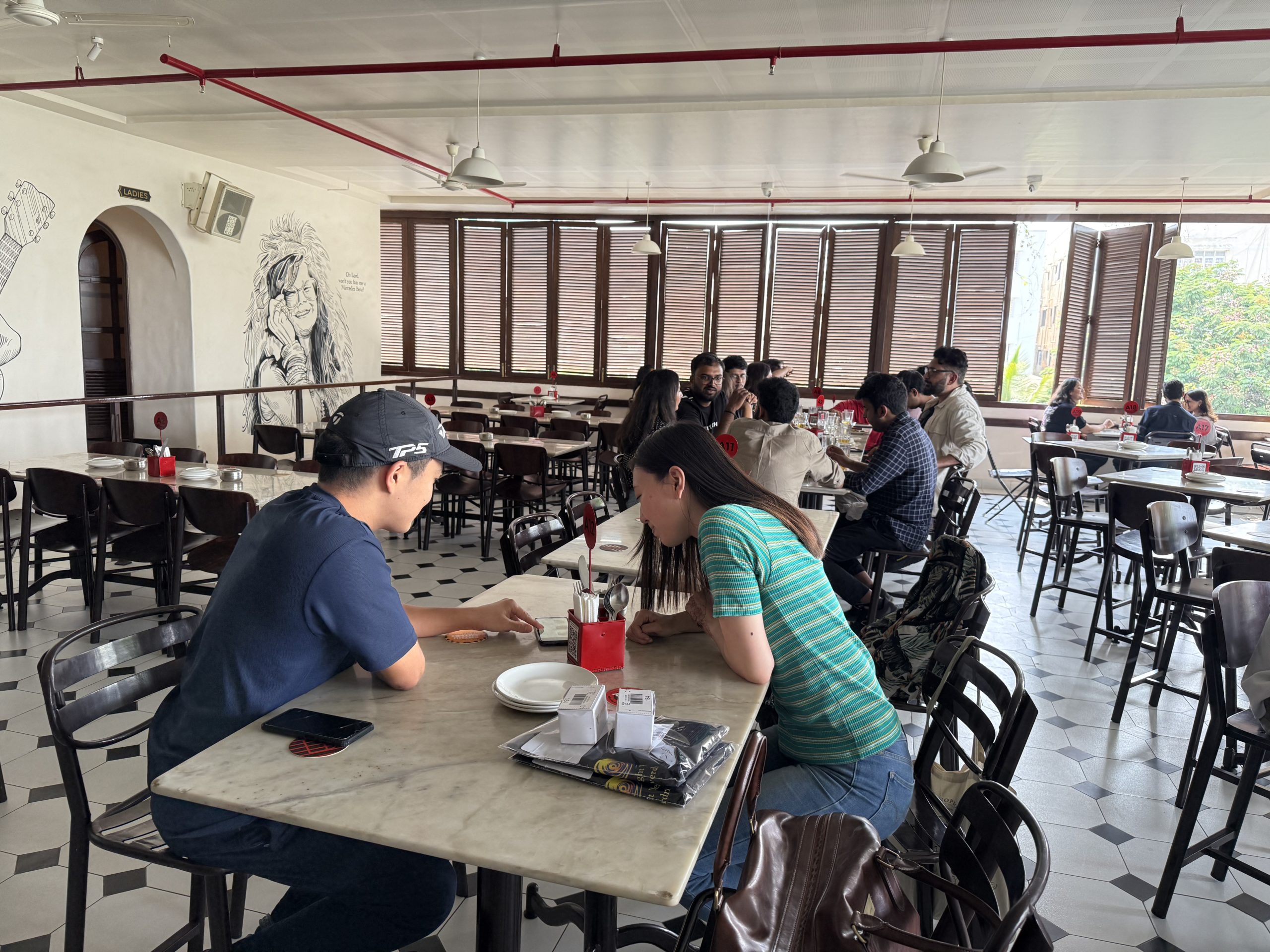 バンガロール留学に来た大学一年生の女子大生